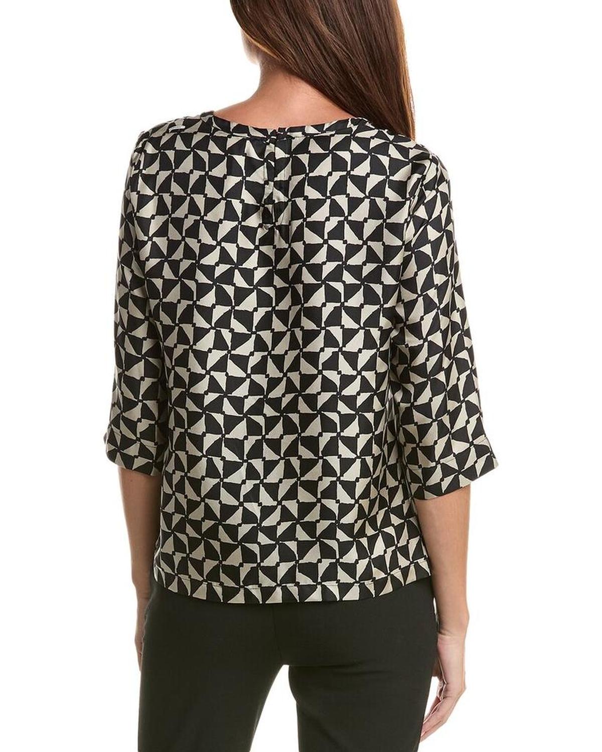 S Max Mara Relais Silk Shirt