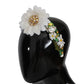 Dolce & Gabbana Sunflower Crystal Luxury Headband