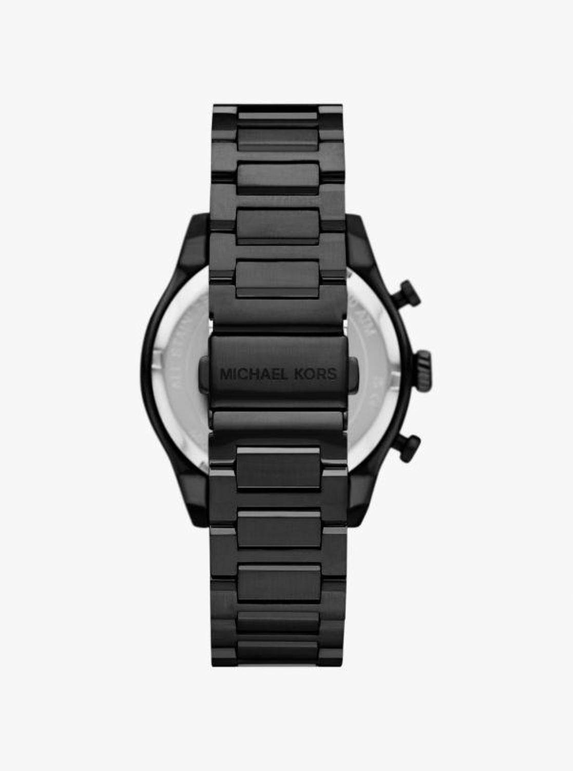 Oversized Panorama Black-Tone Watch