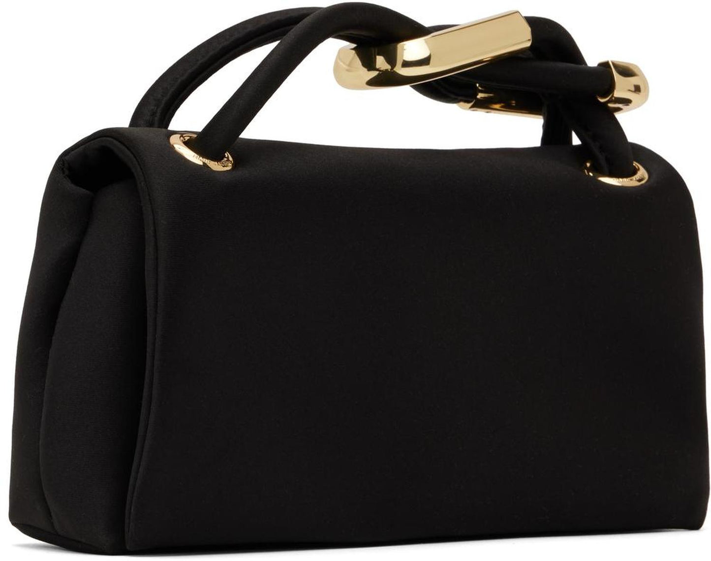 Black 'The Satin Micro Dual' Bag