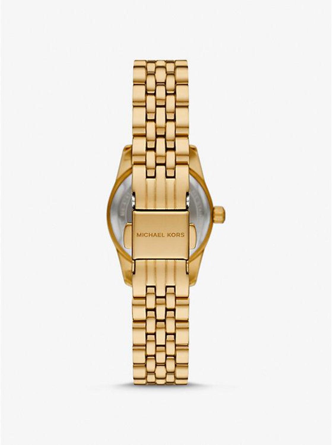 Petite Lexington Pavé Gold-Tone Watch