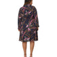 Plus Size Print Crepe Shirtdress