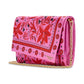 Fold Bandana Printed Fabric Clutch