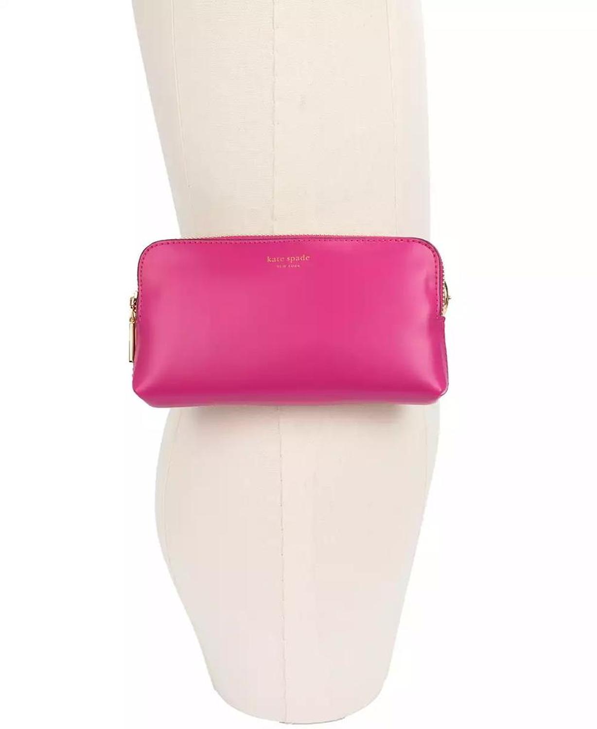 Women's Zip Embossed Logo Belt Bag