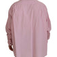 Dolce & Gabbana Elegant Pink Casual Cotton Shirt