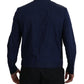 Dsquared² Svelte Dark Blue Cotton Shirt