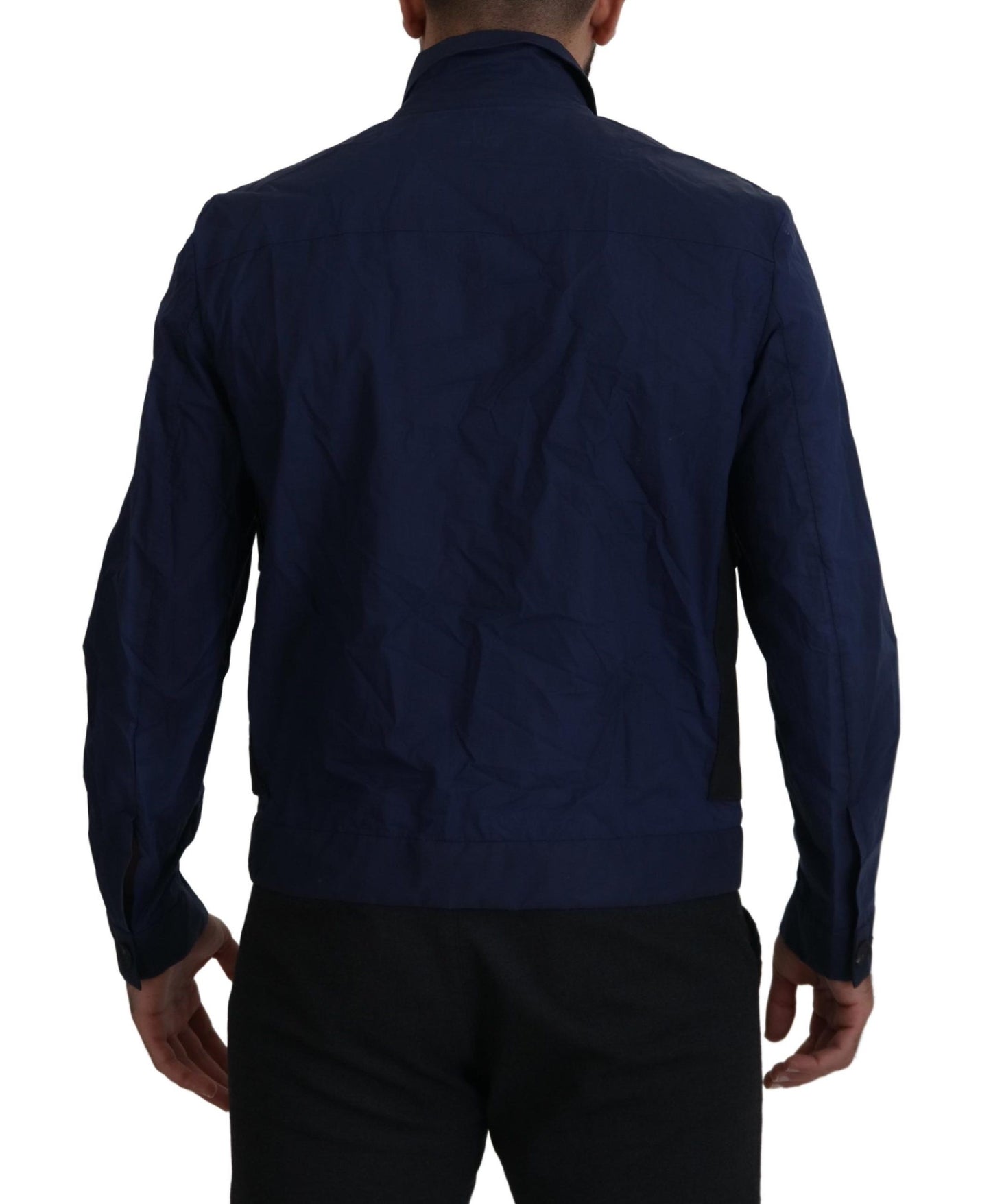 Dsquared² Svelte Dark Blue Cotton Shirt