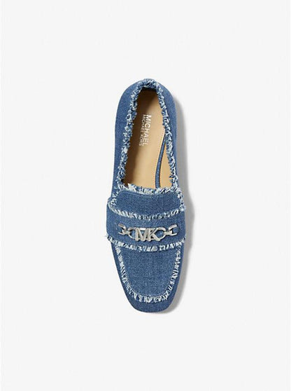 Tiffanie Frayed Denim Loafer