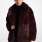 Faux Fur Peacoat