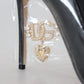 Dolce & Gabbana Elegant Black Gold Detail Heels Pumps