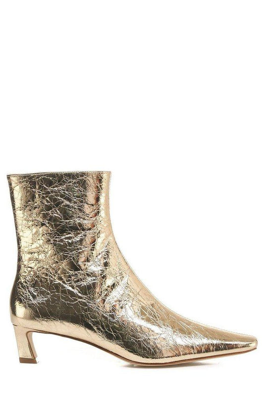 Michael Michael Kors Embossed Zipped Boots