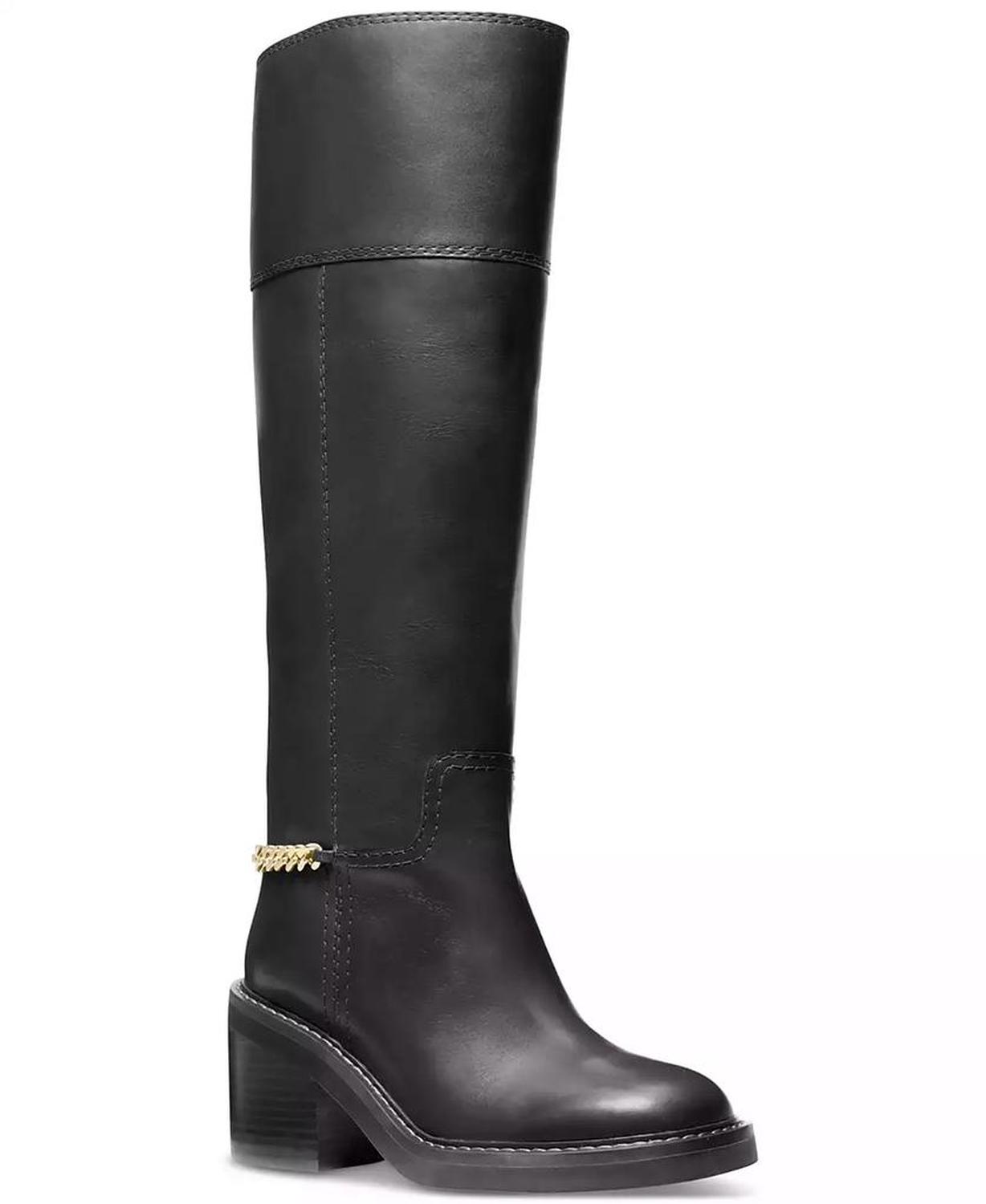 Women's Carlisle Chain-Detail Tall Boots