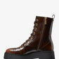 Blake Burnished Leather Combat Boot