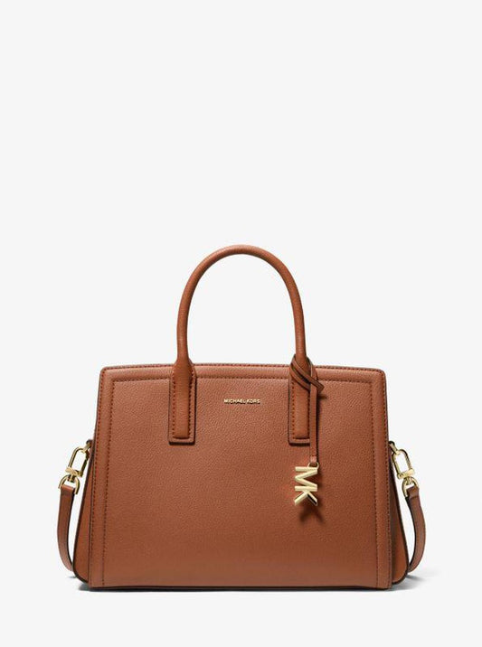 Laila Medium Leather Satchel