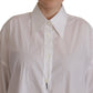 Dolce & Gabbana Elegant White Cotton Buttoned Shirt