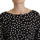 Dolce & Gabbana Polka Dot Sheath Midi Elegance