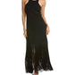 Michael Kors Collection Double-Faced Fringed Wool Maxi Dress