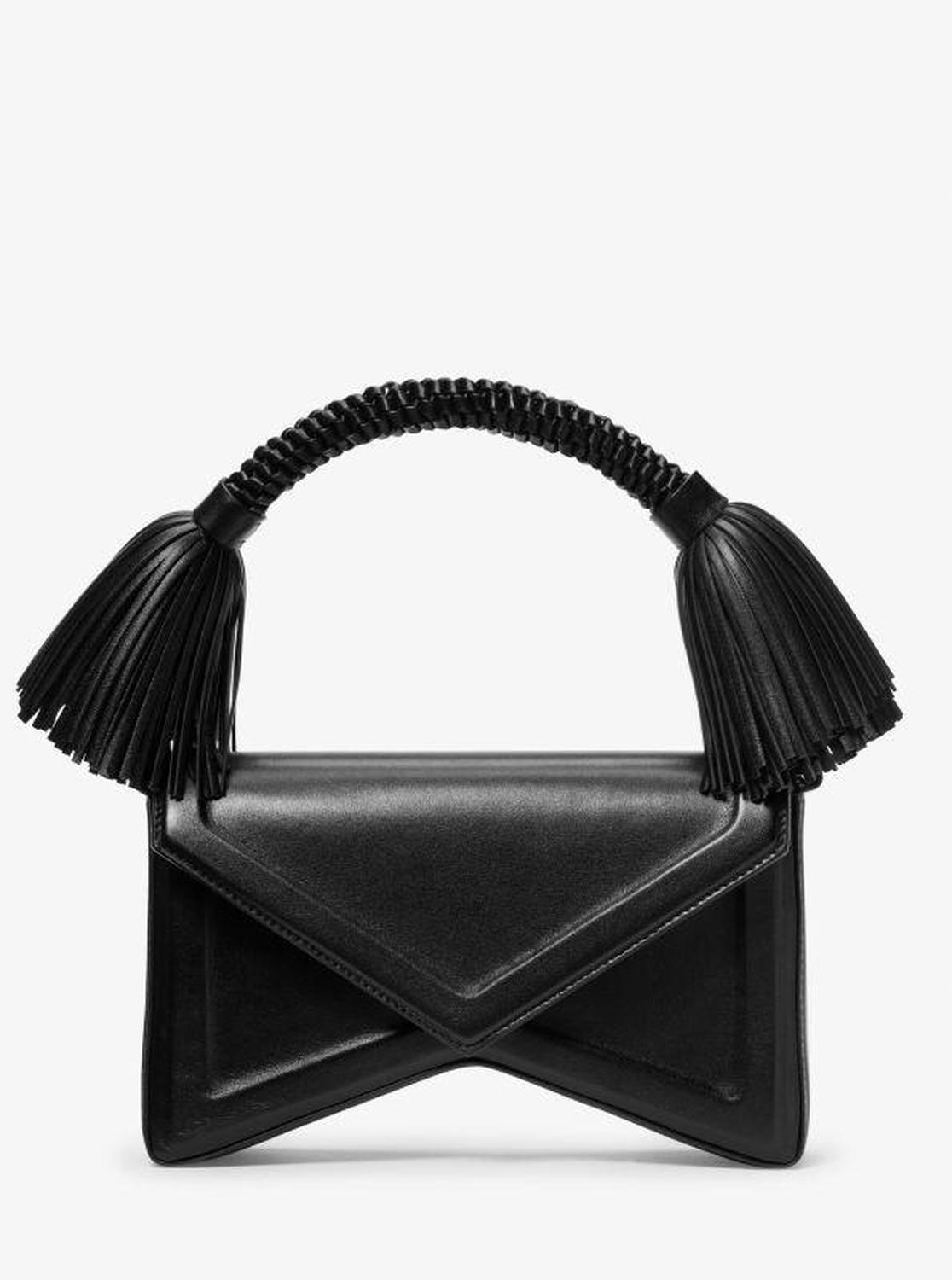 Manhatta Leather Tassel Shoulder Bag