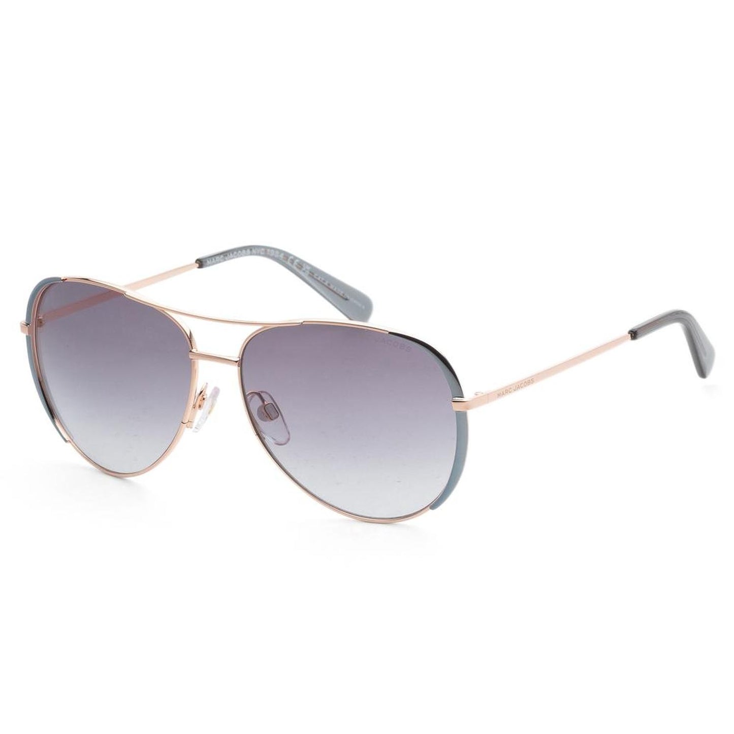 Women's 59mm Gold Sunglasses