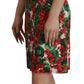 Dolce & Gabbana Multicolor Floral A-Line Dress