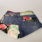 Dolce & Gabbana High Waist Patchwork Skinny Denim