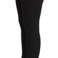 Dolce & Gabbana Sleek Black Cotton Stretch Skinny Jeans