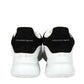 Alexander McQueen Women White Leather Suede Sneaker