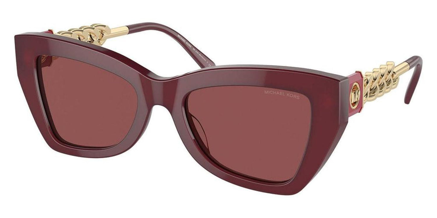 Michael Kors Women's 52mm Dark Red Transparent Sunglasses