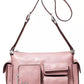 Dakota Medium Pocket Leather Shoulder Bag