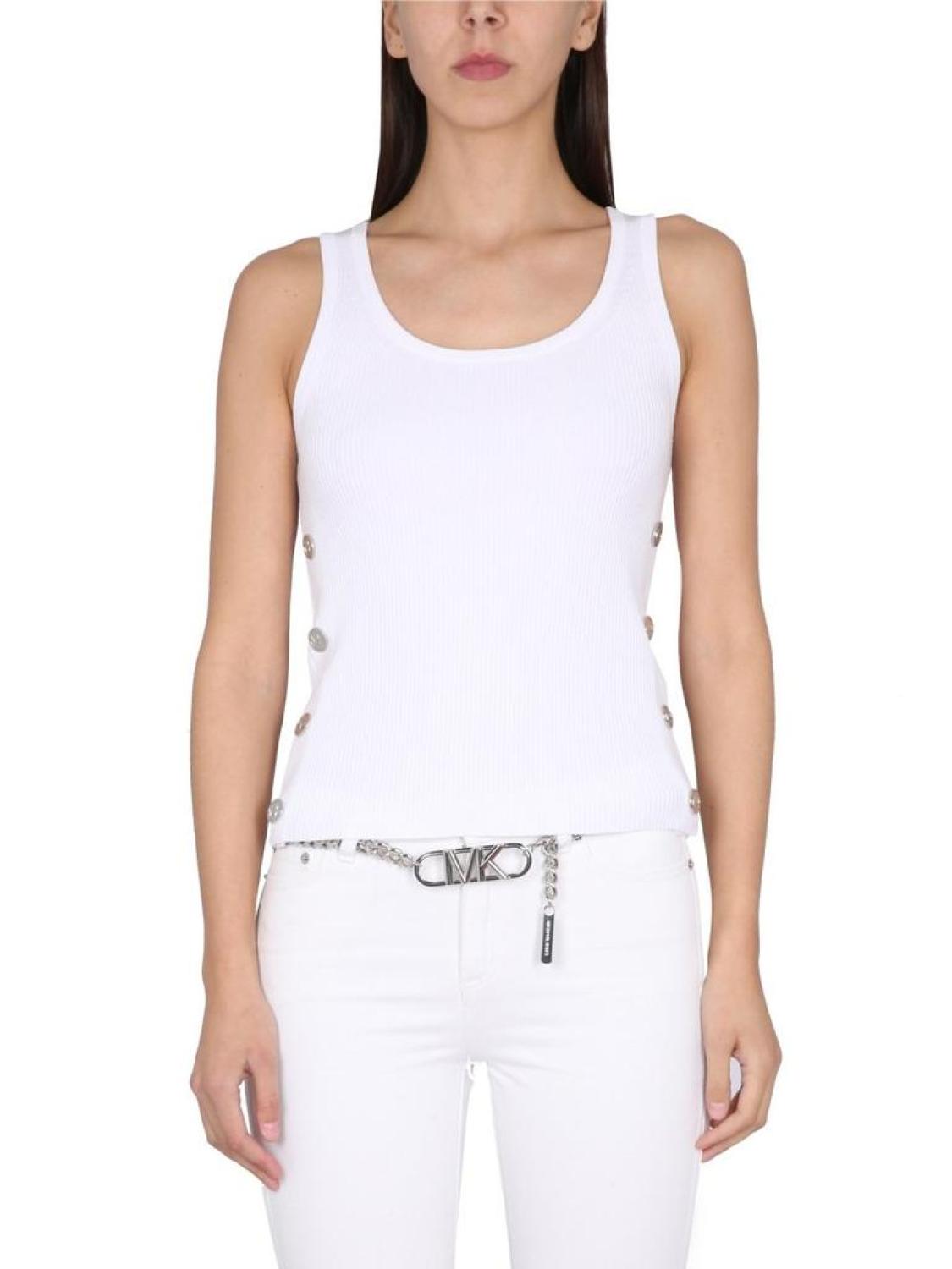 Michael Michael Kors Sleeveless Ribbed Tank Top