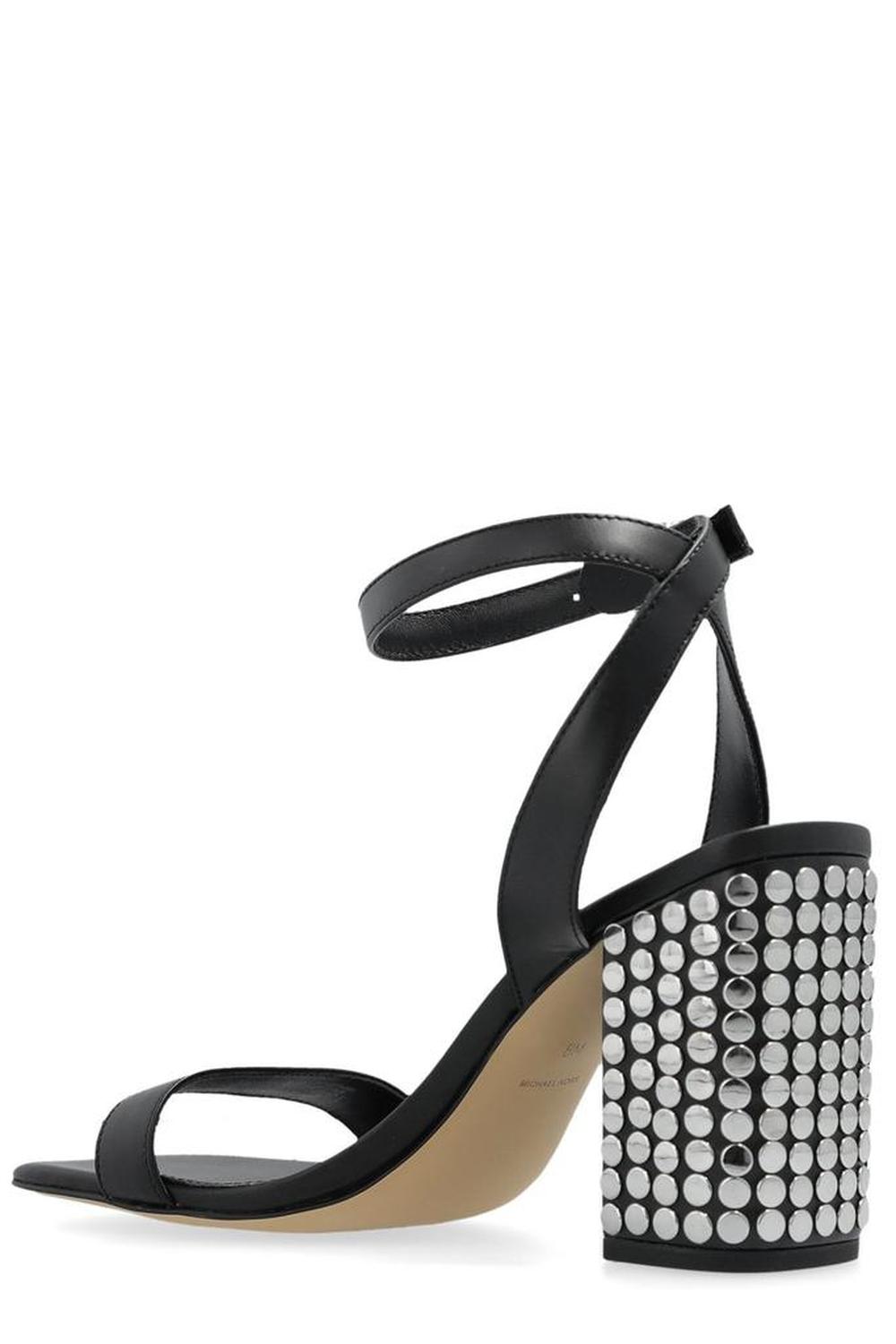 Michael Michael Kors Merriam Studded Block Heel Sandals