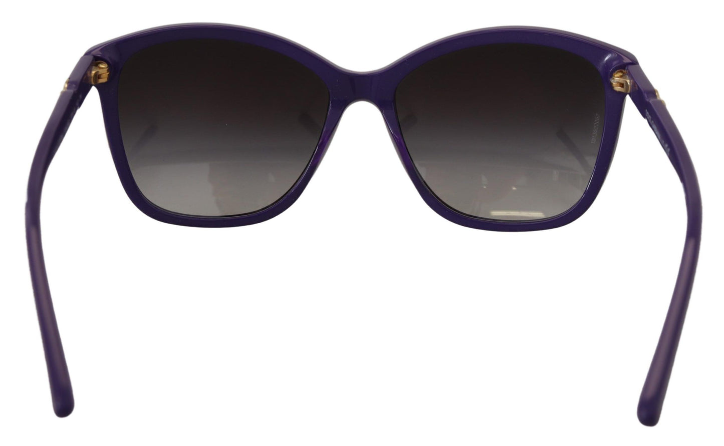 Dolce & Gabbana Elegant Violet Round Sunglasses for Women