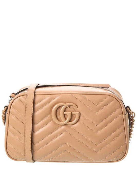 Gucci GG Marmont Small Matelasse Leather Shoulder Bag