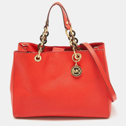 Michael Michael Kors Leather Large Cynthia Tote