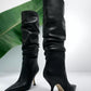 Women's Luna Leather Knee High Slouch Boots