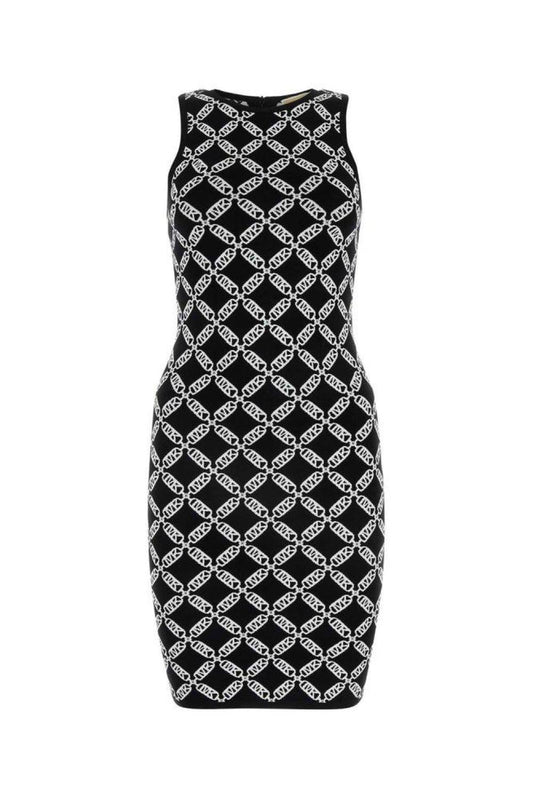 Michael Michael Kors Monogram Jacquard Mini Dress