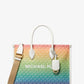 Mirella Medium Rainbow Logo Tote Bag