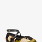 Collette Camouflage Print Calf Hair Ballet Flat