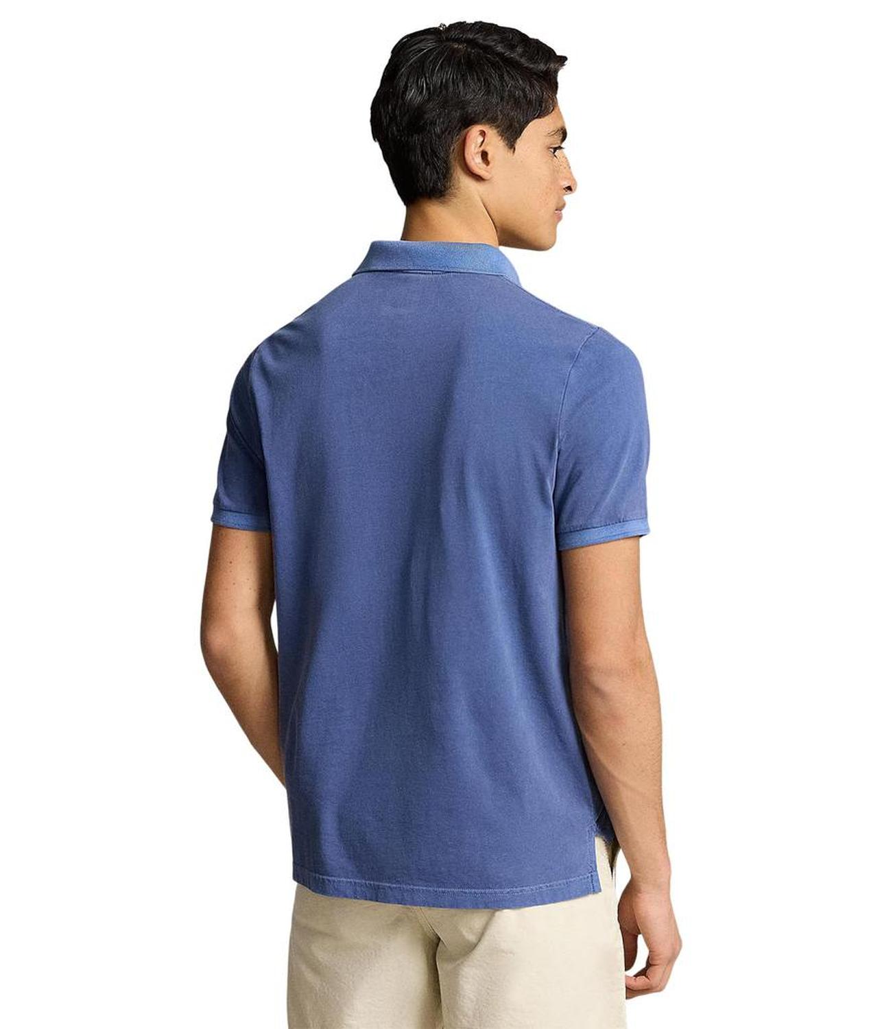 Classic Fit Garment-Dyed Polo Shirt