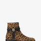 Mindy Leopard Print Calf Hair Boot