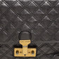 Marc Jacobs Metallic Silver Quilted Leather Large Baroque Single Shoulder Bag