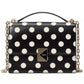 Deco Dot Small Leather Chain Crossbody