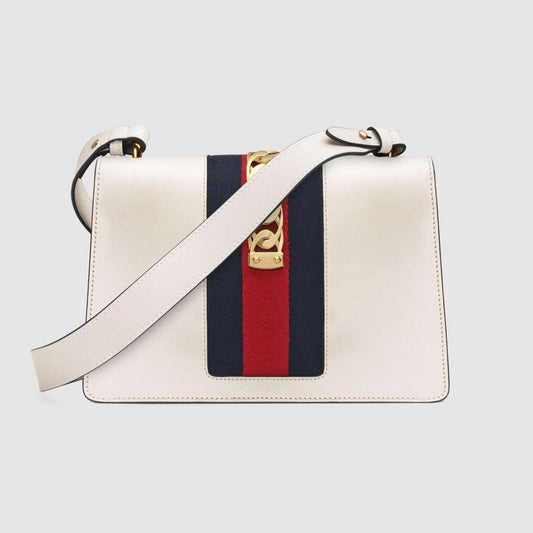 Gucci Sylvie Mini Leather Chain Shoulder Bag