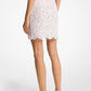 Cotton Blend Floral Lace Skirt