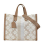 Canvas Leather Tote Bag