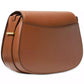 Lydia Small Leather Flap Messenger