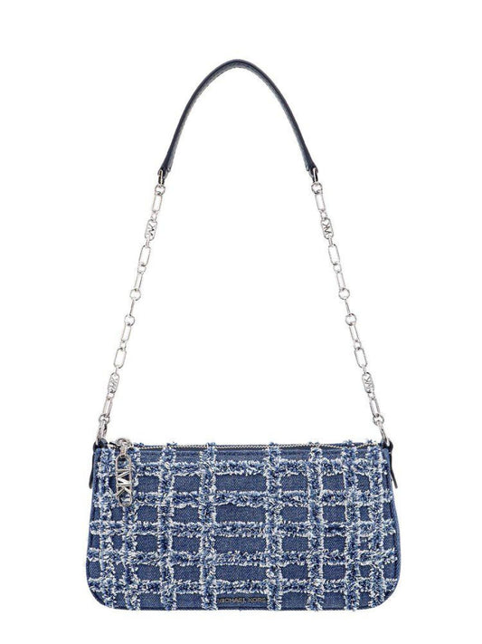 Michael Michael Kors Empire Denim Zipped Shoulder Bag