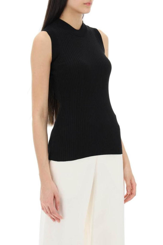 Sportmax 'nido' Ribbed Tank Top