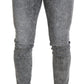 Dolce & Gabbana Chic Slim Fit Gray Denim