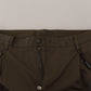 Dolce & Gabbana Elegant Green Cotton Chino Shorts